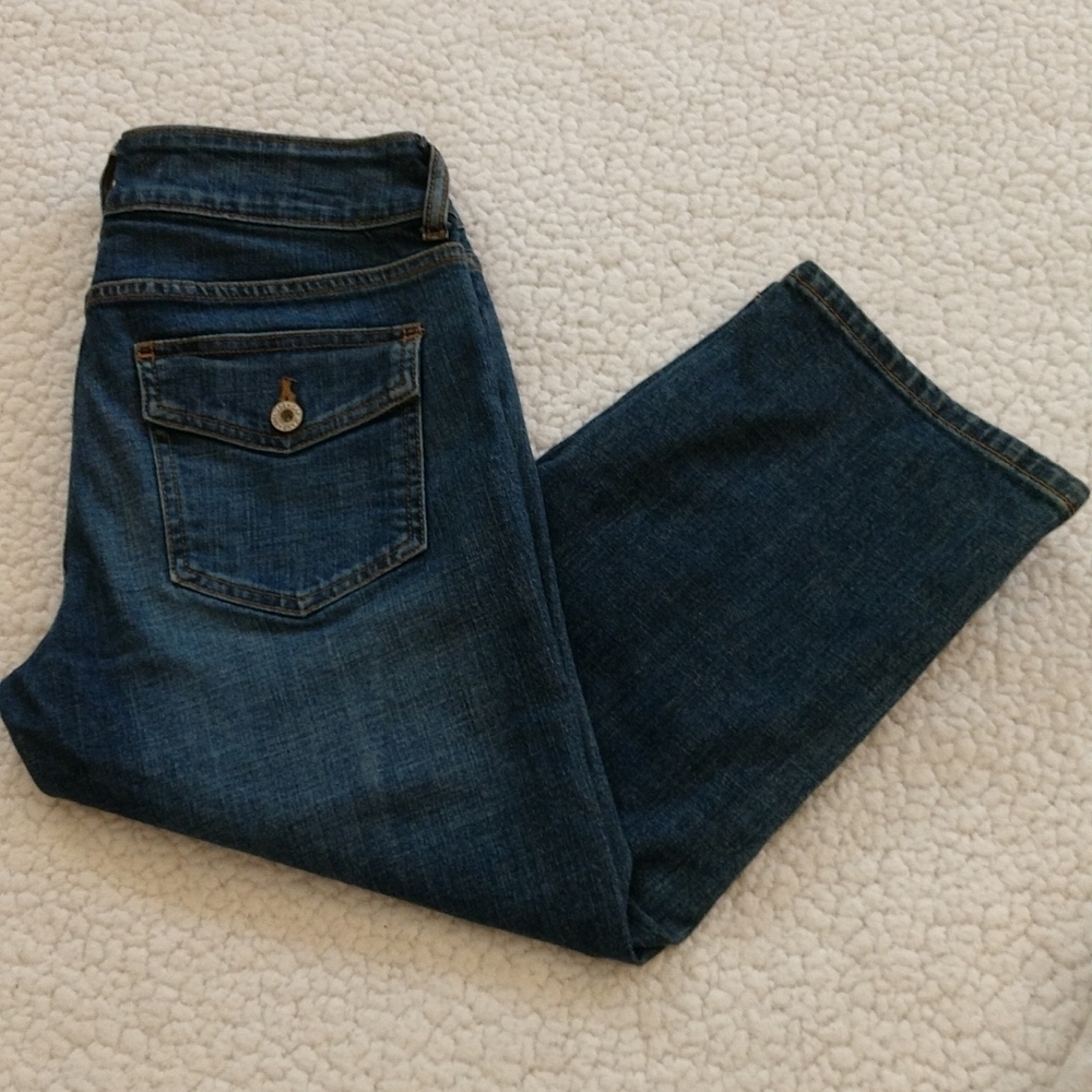 Gap Cropped Jeans Capris Size 6